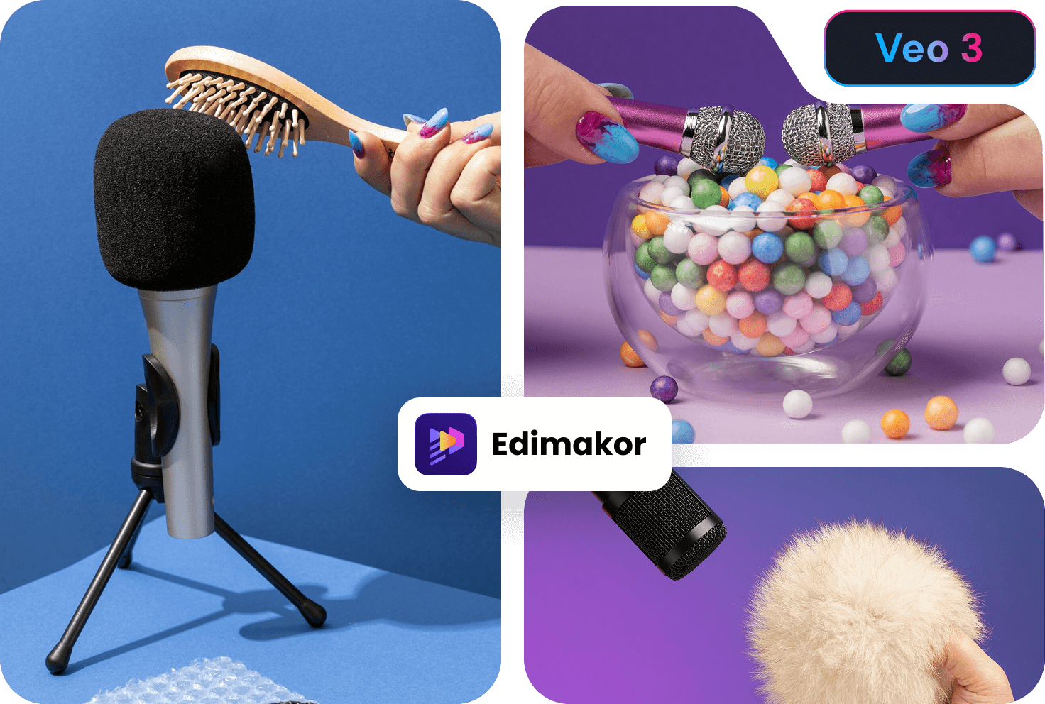 Create Various ASMR IA Scenes with Edimakor × Veo 3