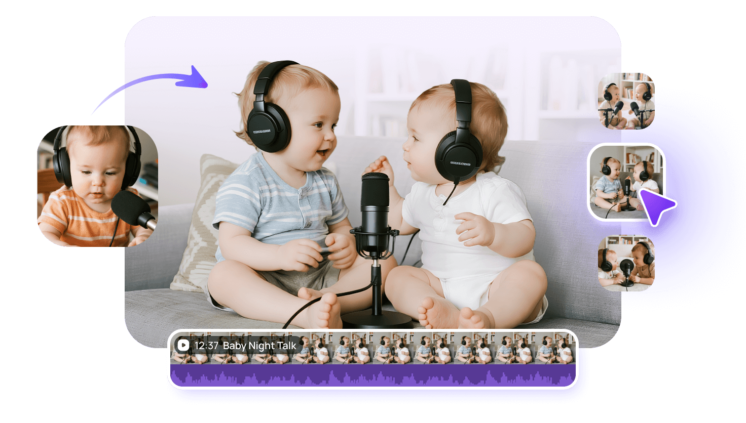 Create AI Talking Baby Podcast