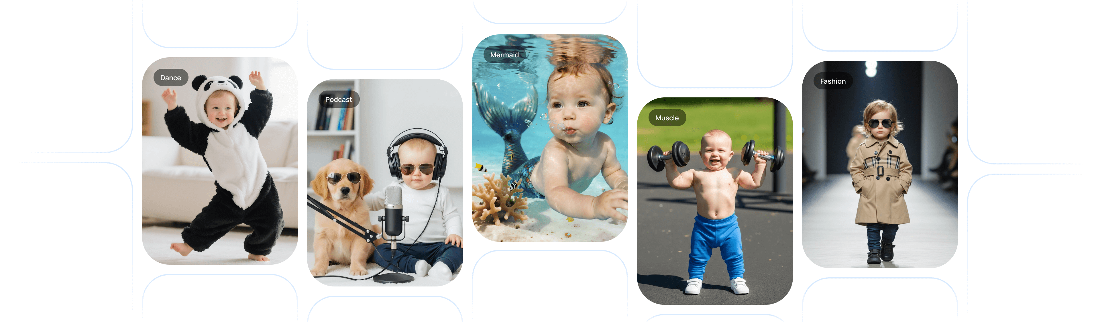 Cute AI Babies Created by Edimakor
