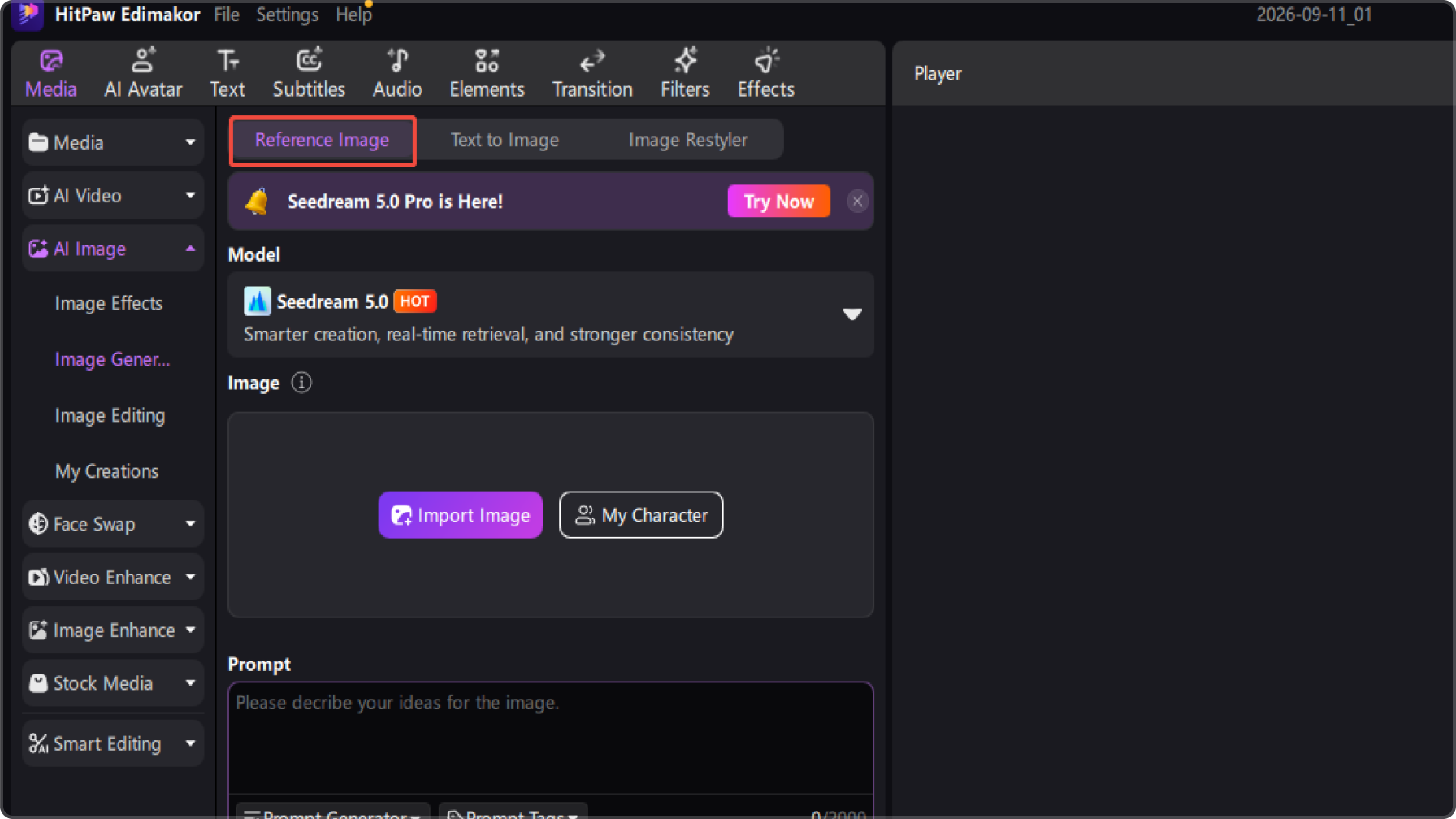 choose model and upload image