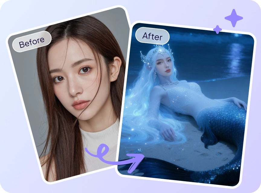 Body Swap / Transformation AI Effect