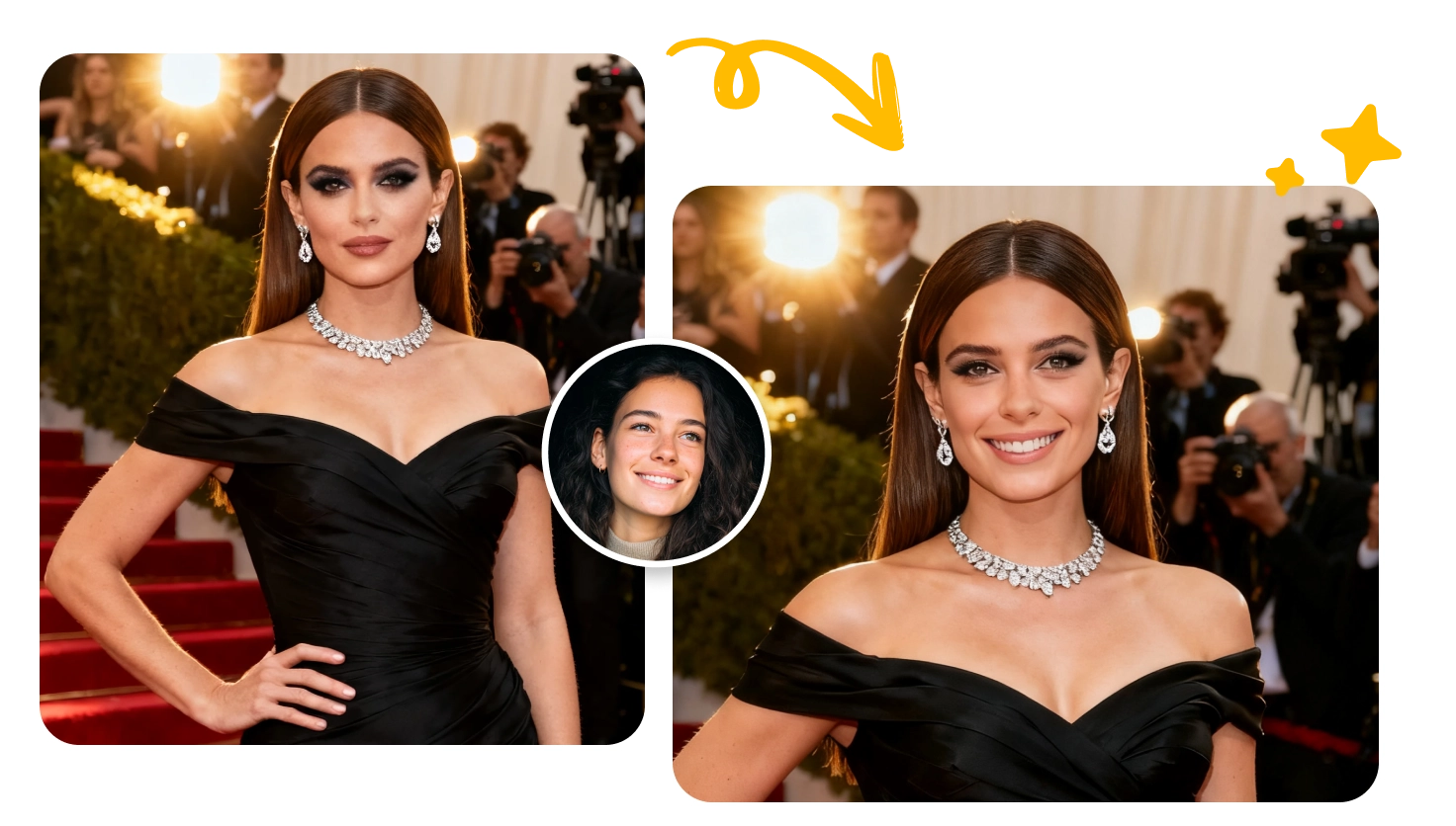 Step into the Spotlight with Celebrity Body Swap AI