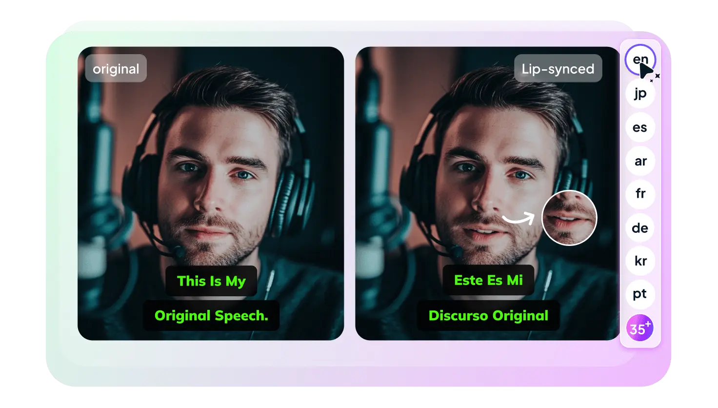 AI Deepfake with Lip-Sync Technology