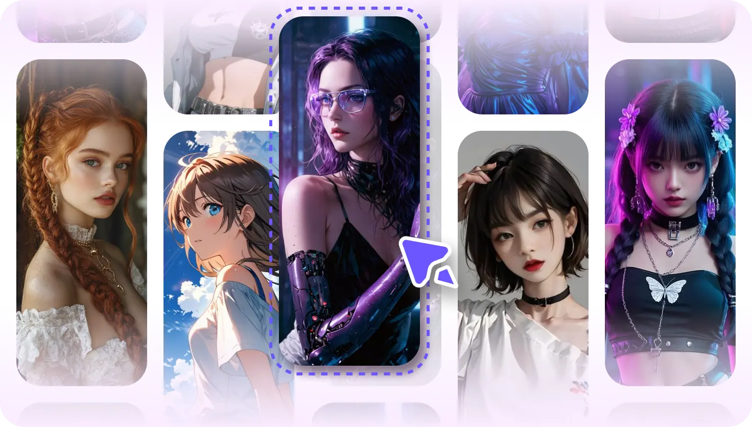 다양한 스타일 선택 가능