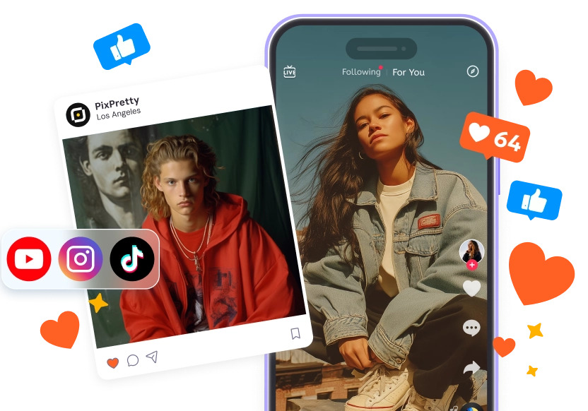 AI Influencer for Instagram,Tiktok to Get fans