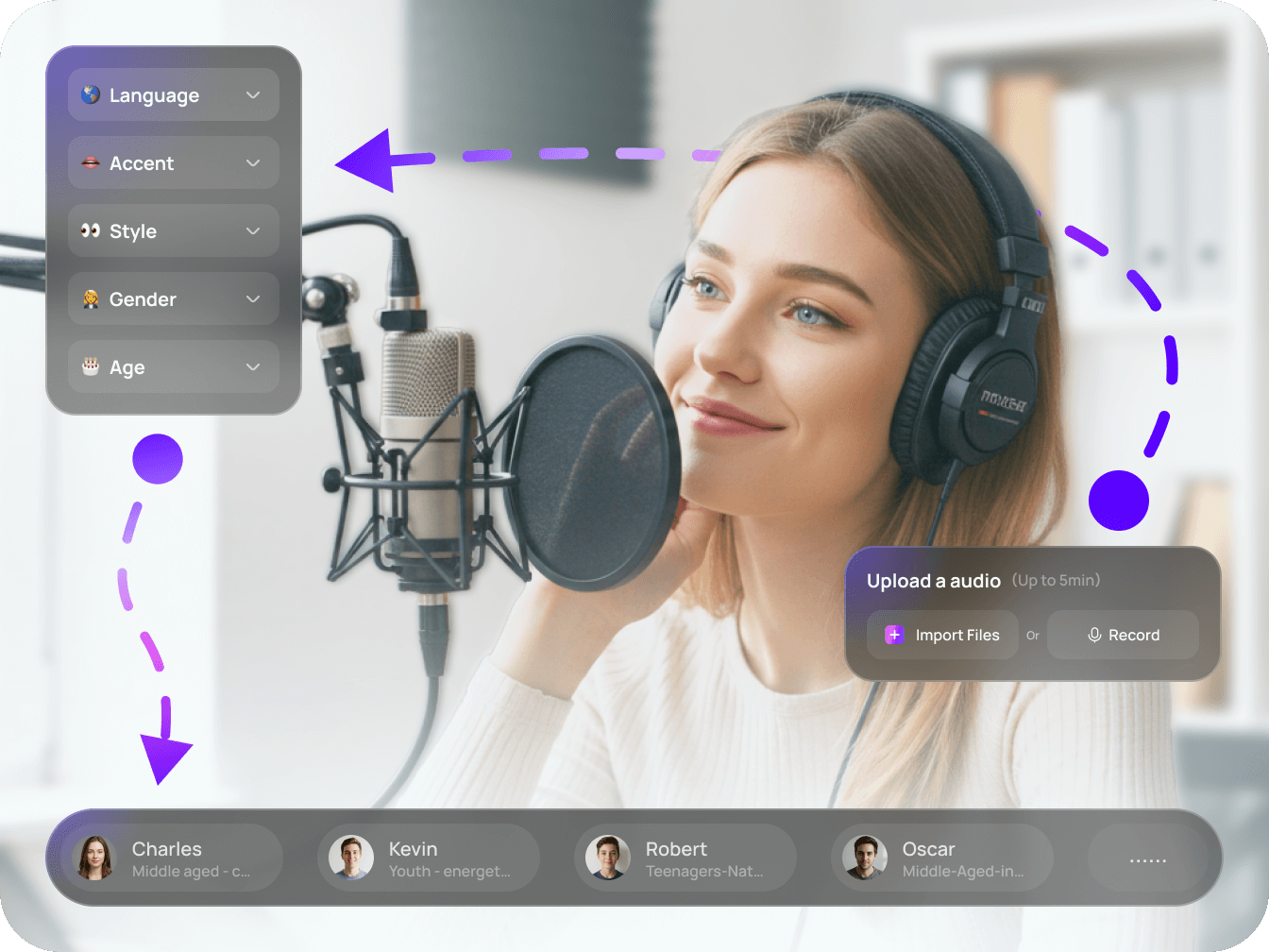 Convert Text and Video to Podcast