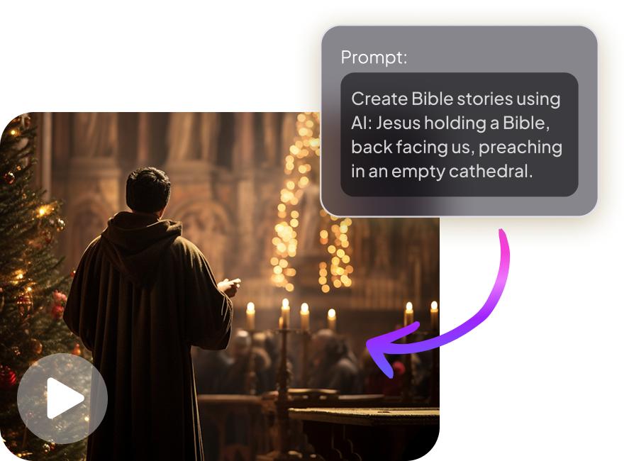 AI Jesus Text to Video