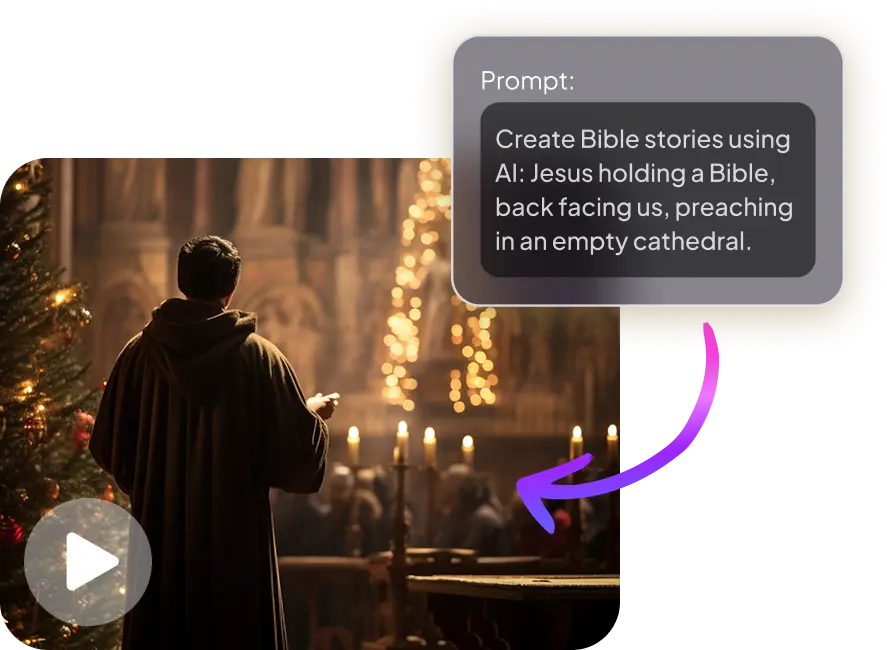 AI Jesus Text to Video
