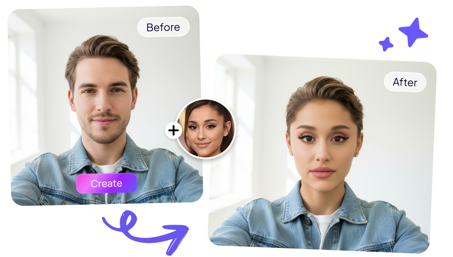 Face Swap: Swap Genders in Photos & Videos
