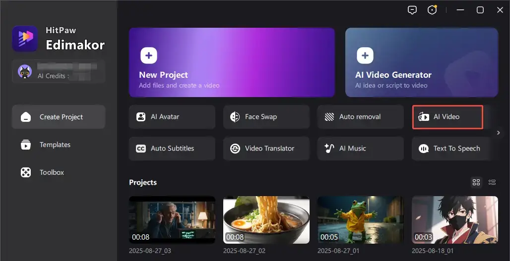 start image to video