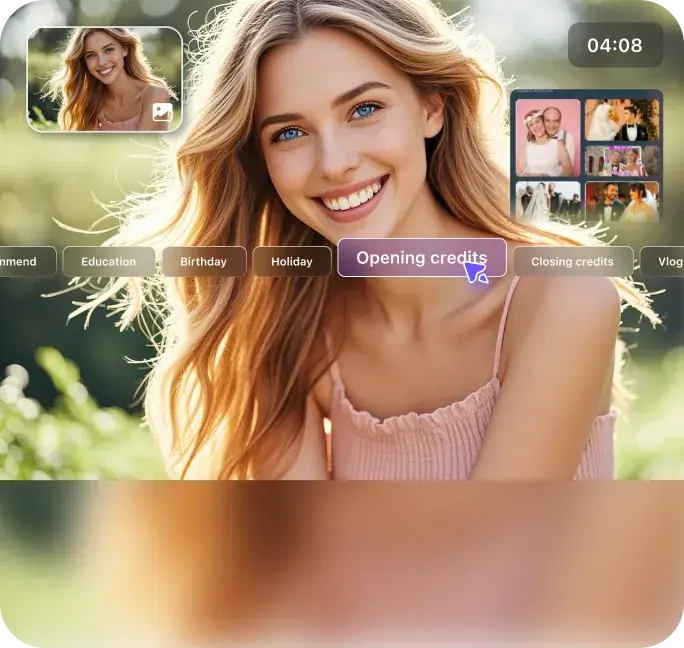 Make image slideshow videos