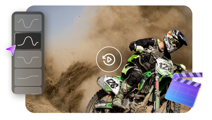 adjust speed of video reversed