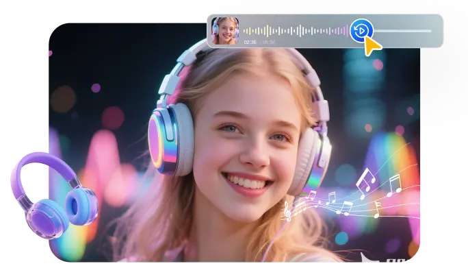 Full Control Over Audio When Reversing Video