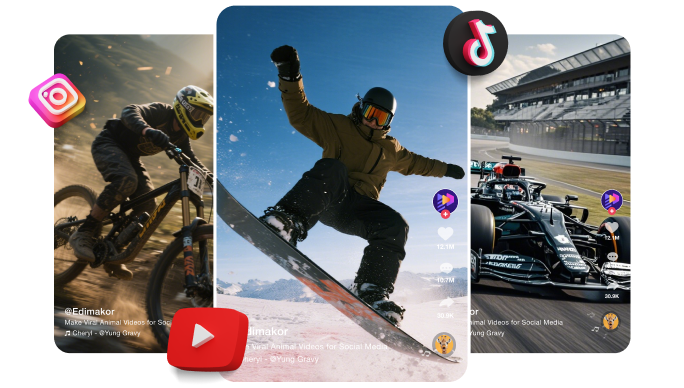Reverse Social Media Videos for Effortless Sharing