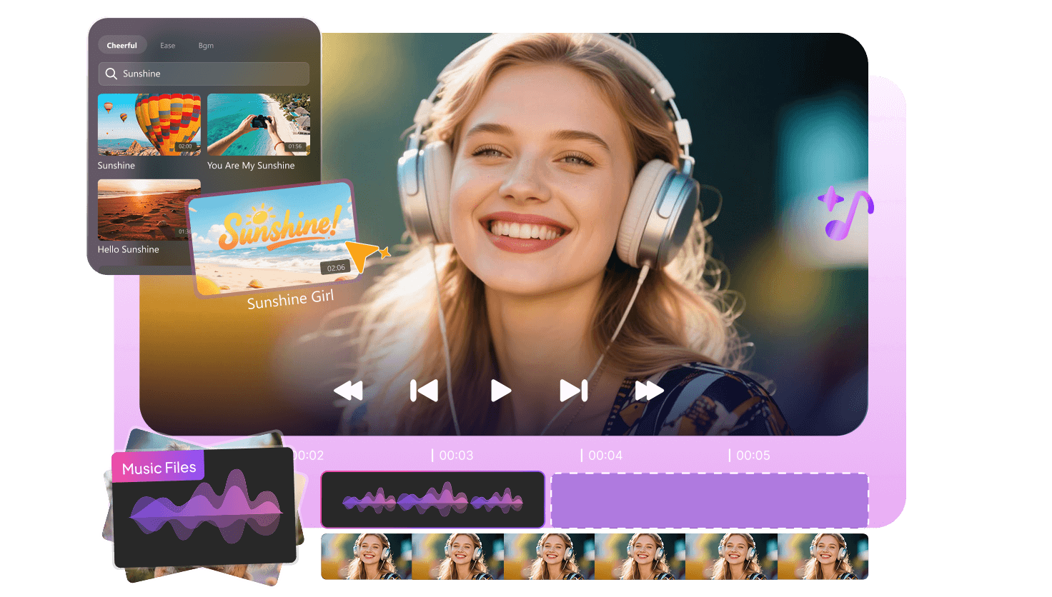 AI Vlog music/Sound Effect Generation