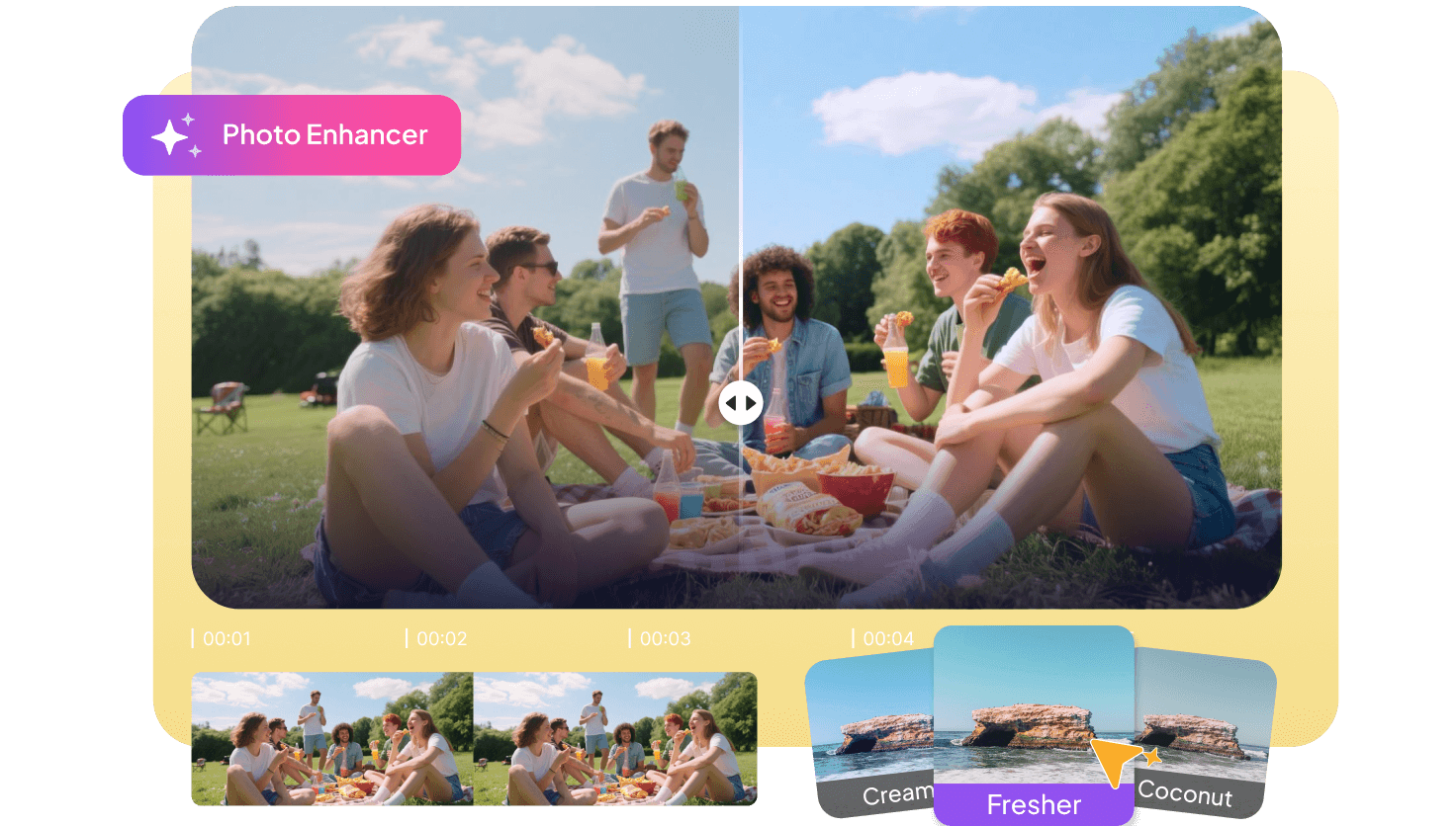 AI Vlog Photo Enhancer