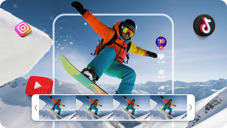 enhance social media video