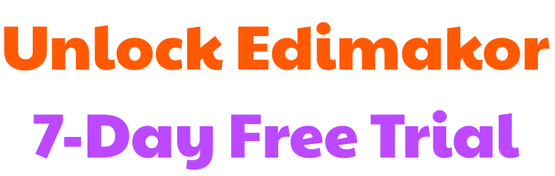 Unlock Edimakor 7-Day Free Trial