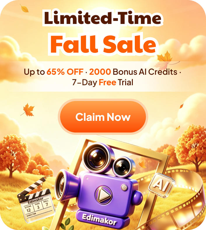 fall sale promption