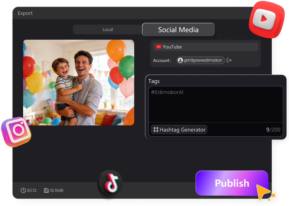 Share Your Video to Get 60 Free AI Credits!