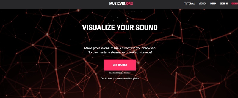 audio visualizer generator