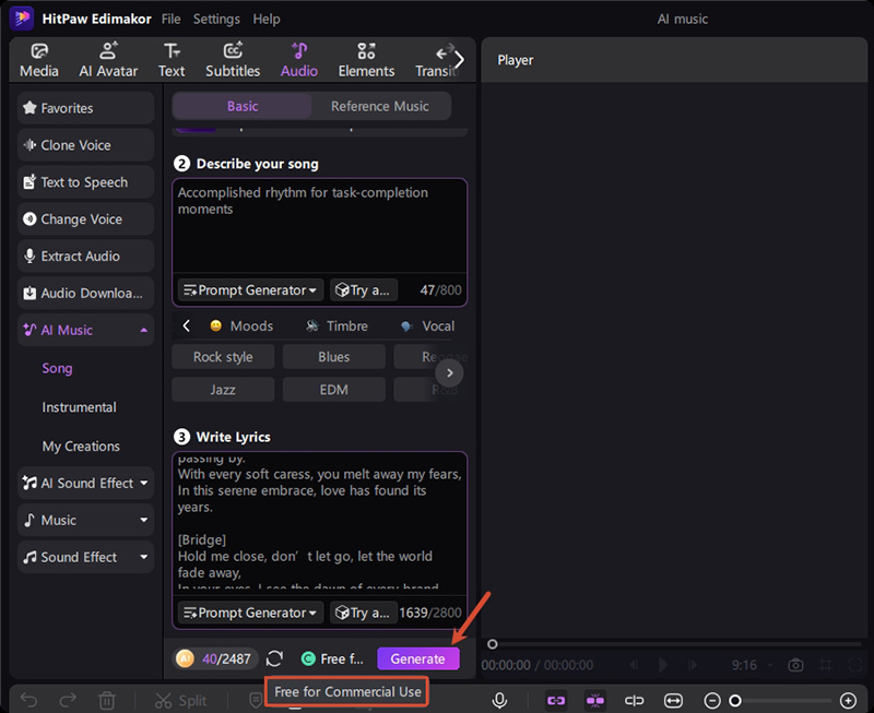 edimakor noteburner alternative generate ai music