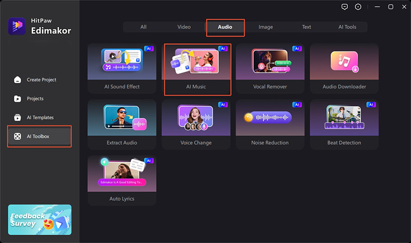 edimakor noteburner alternative open ai music generator