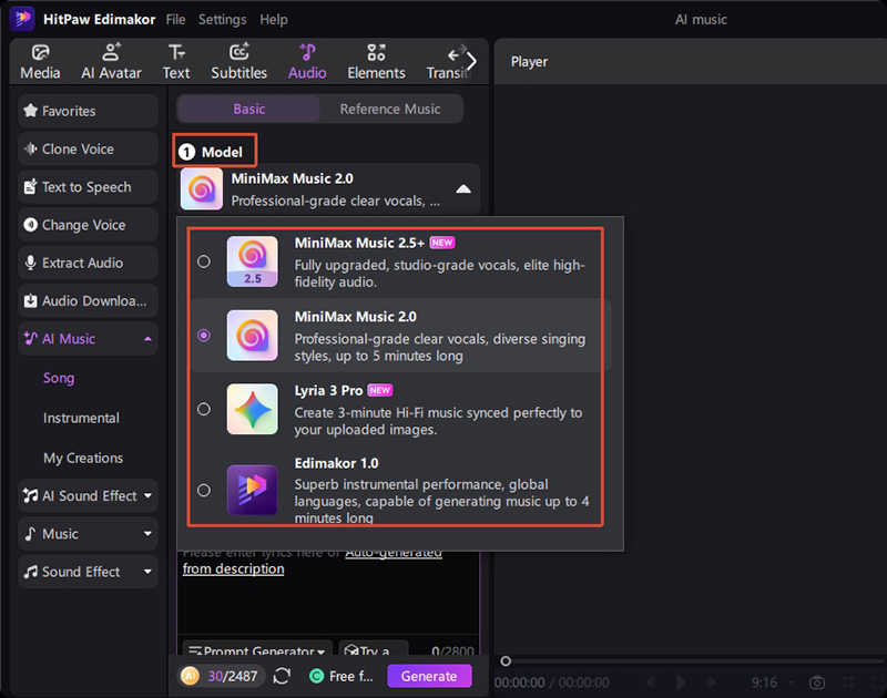 edimakor noteburner alternative open ai music model