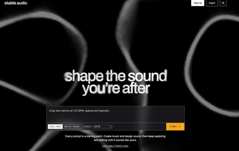 Stable Audio Sound Effect Generator