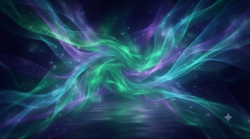 aurora light waves