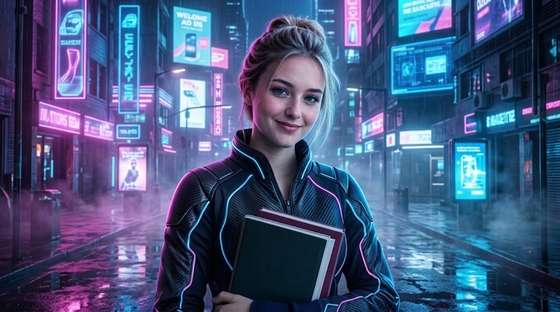 cybperpunk esports warrior