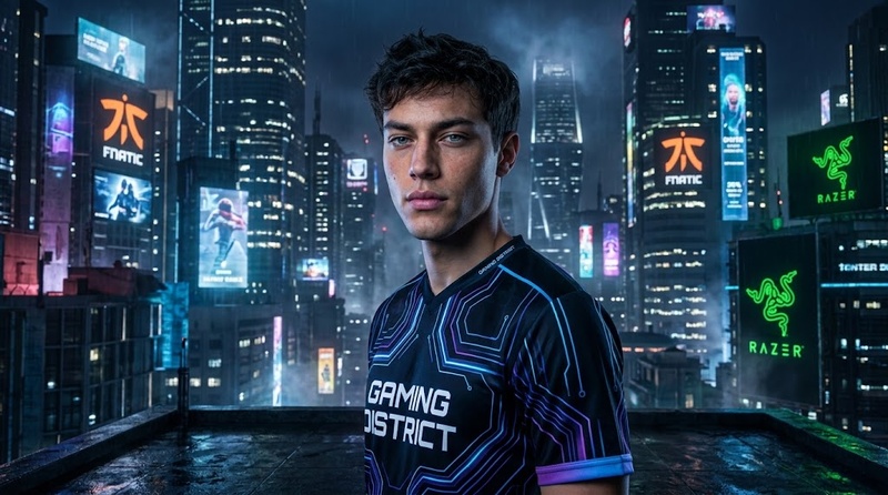 esports night city portrait
