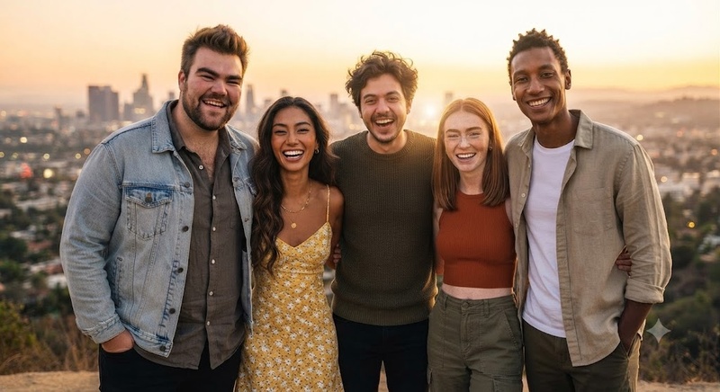 friend photo ai prompt