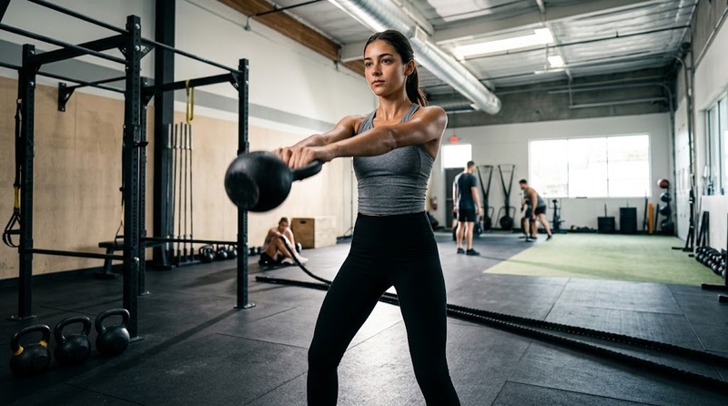 kettlebell swing training