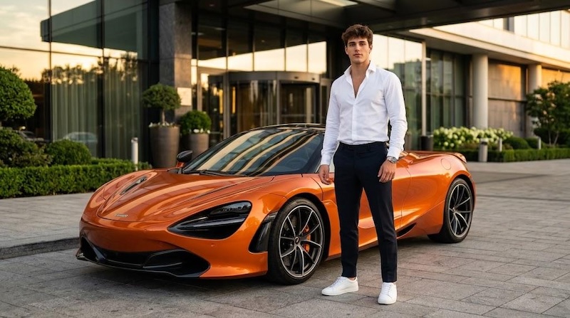 mclaren supercar photoshoot