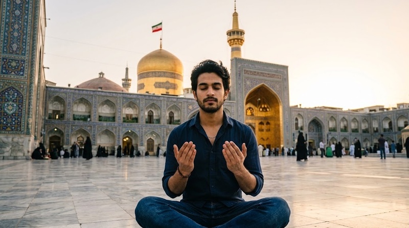 praying in the shrine prompt