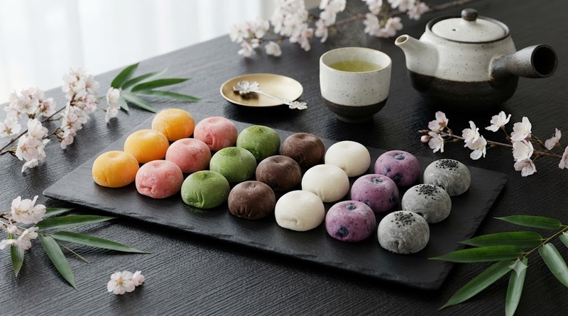 premium mochi ice-cream