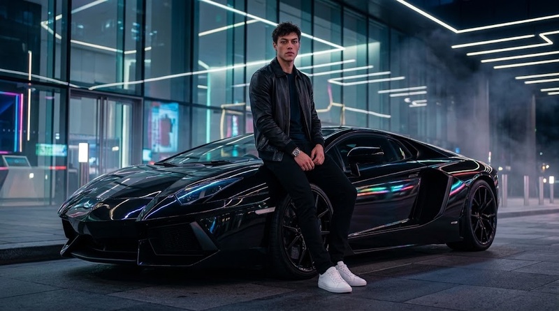 sports car cinematic prompt