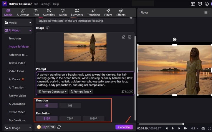 Step 4 Generate the Ai Video
