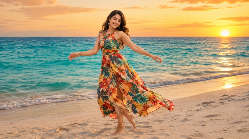 summer beach dance