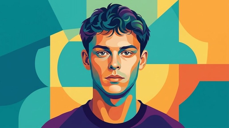 vector portrait prompt gemini