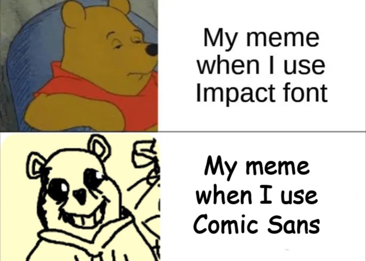 best meme fonts comic sans funny internet fonts