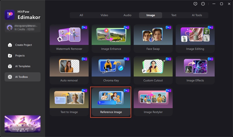 Create Brother and Sister Photos with Hitpaw Editmaker Reference Image Feature
