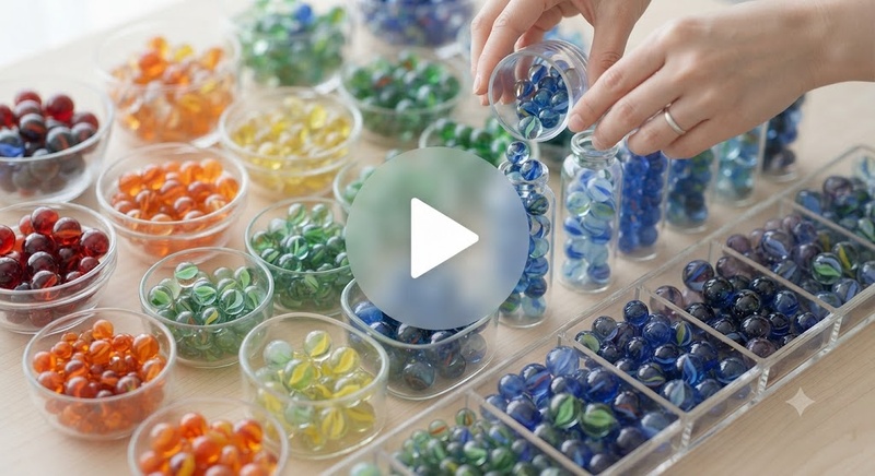 glass marble organization