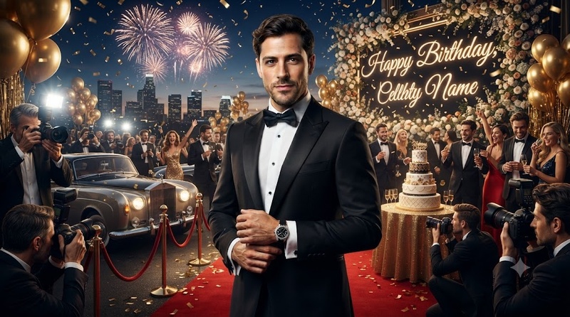 fête d'anniversaire VIP à Hollywood