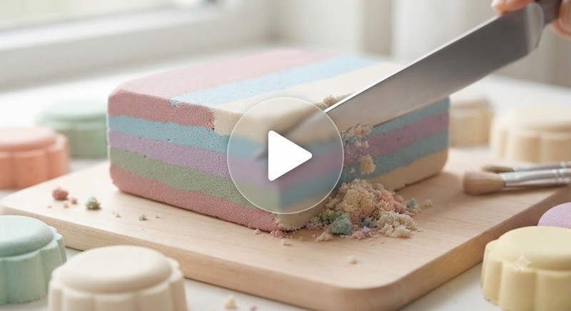 moon sand layer slicing