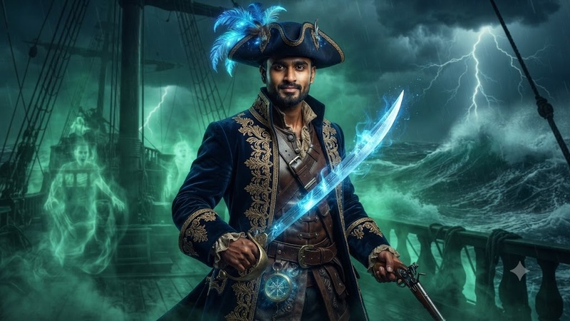 pirate captain of the sea