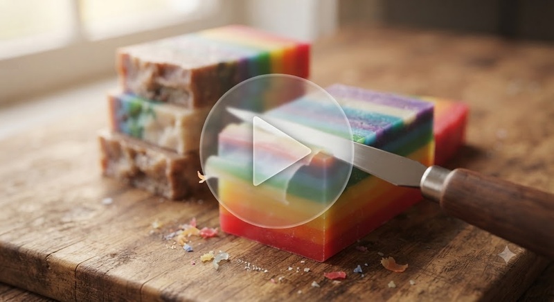 rainbow soap craving