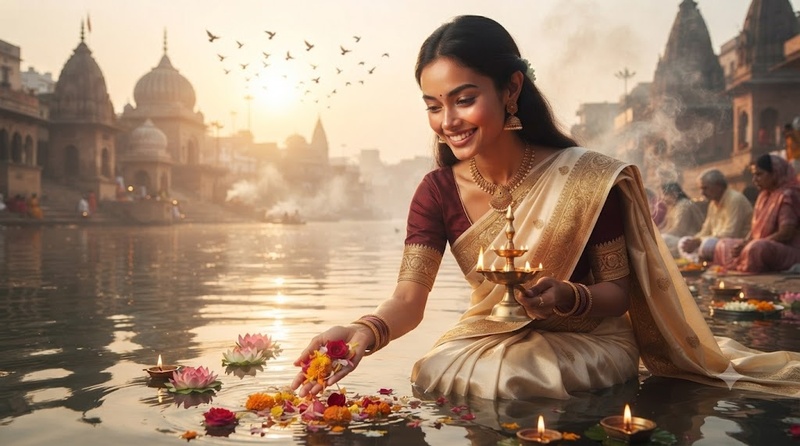 spiritual riverbank ceremony