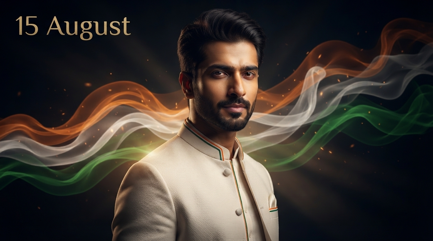 tricolor smoke independence day